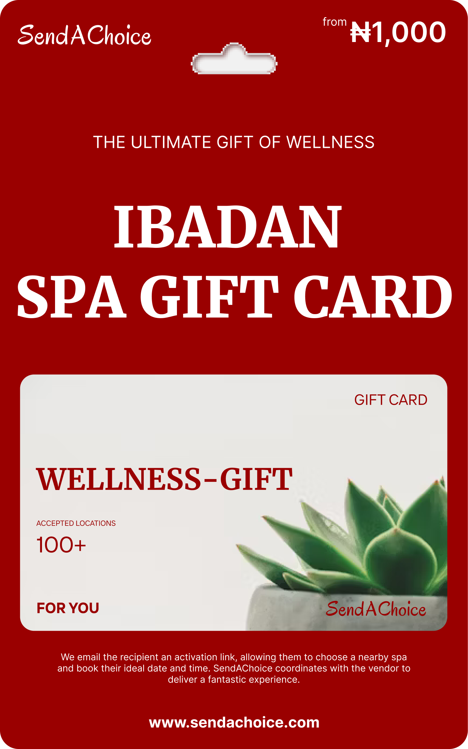 Ibadan Spa Gift Card