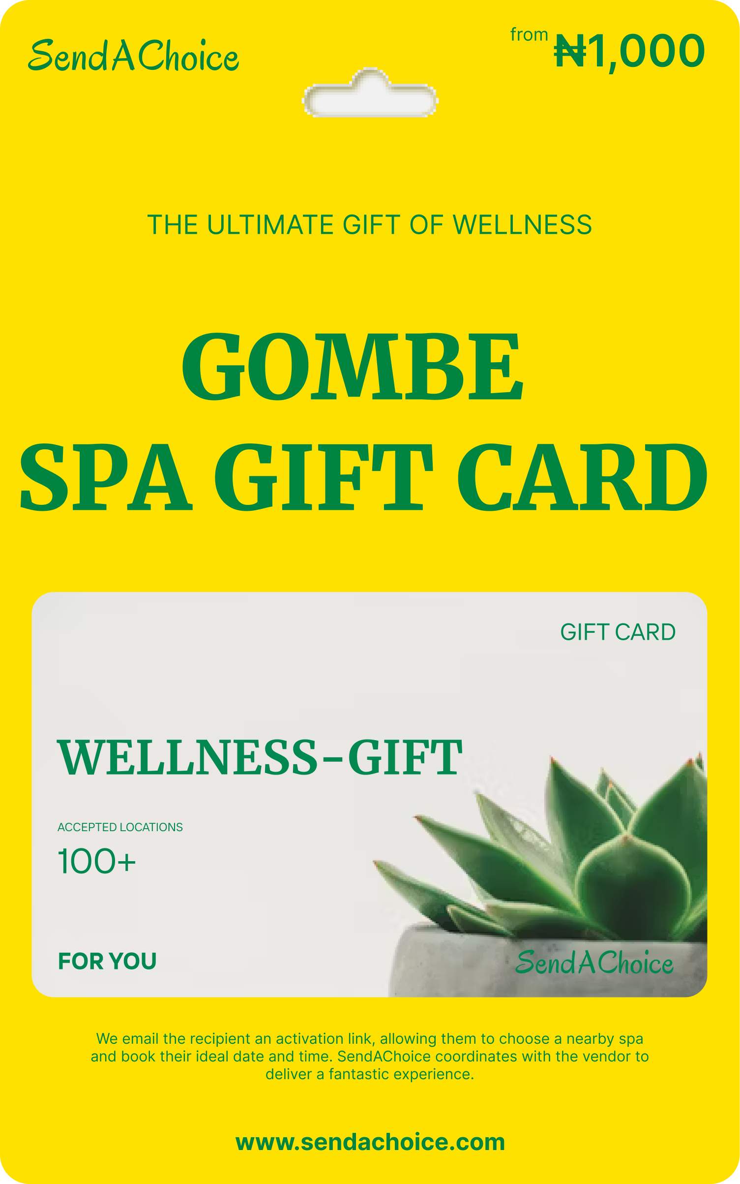 Gombe Spa Gift Card