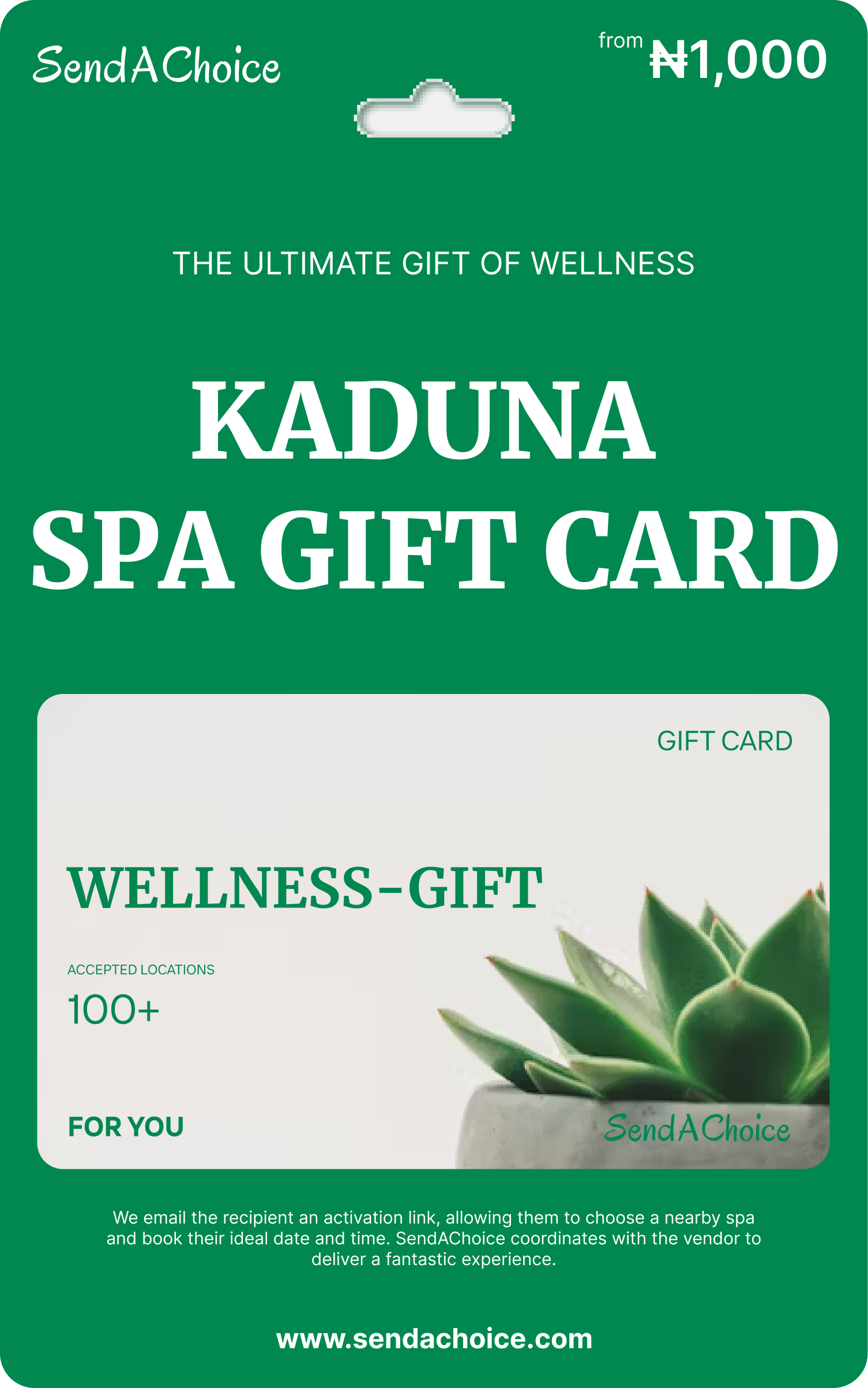 Kaduna Spa Gift Card