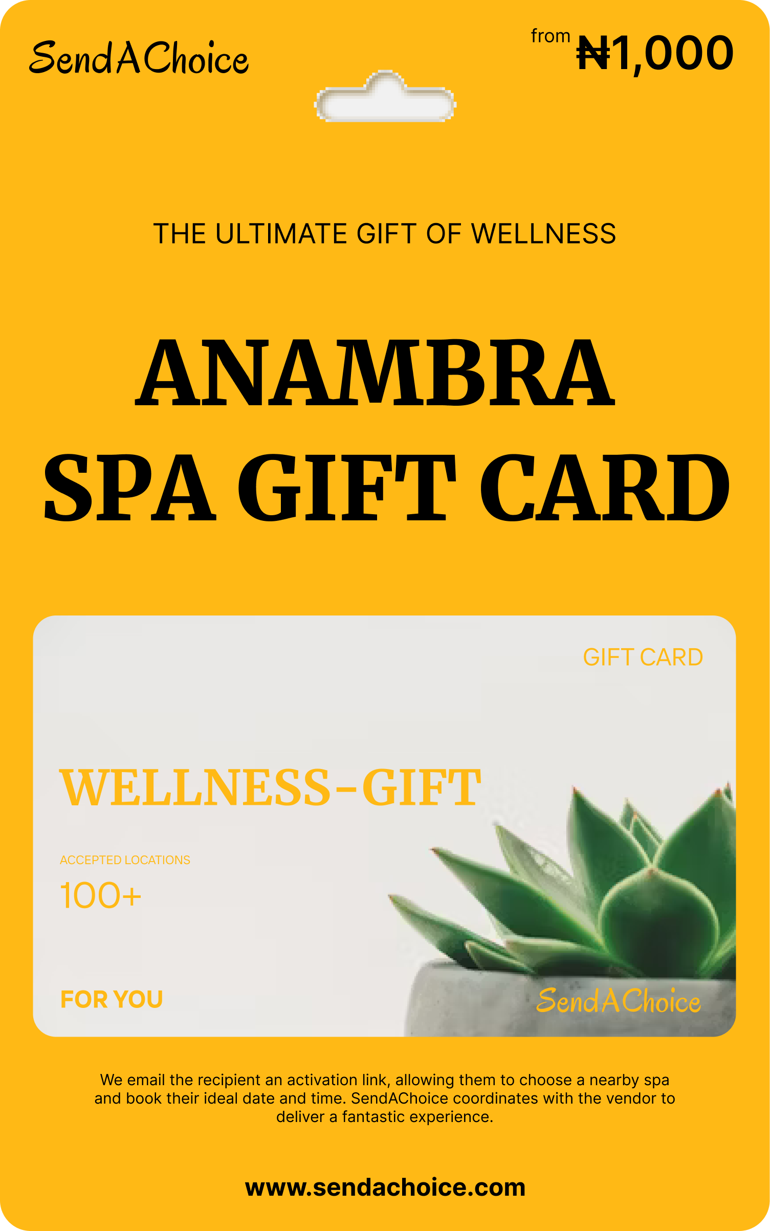 Anambra Spa Gift Card