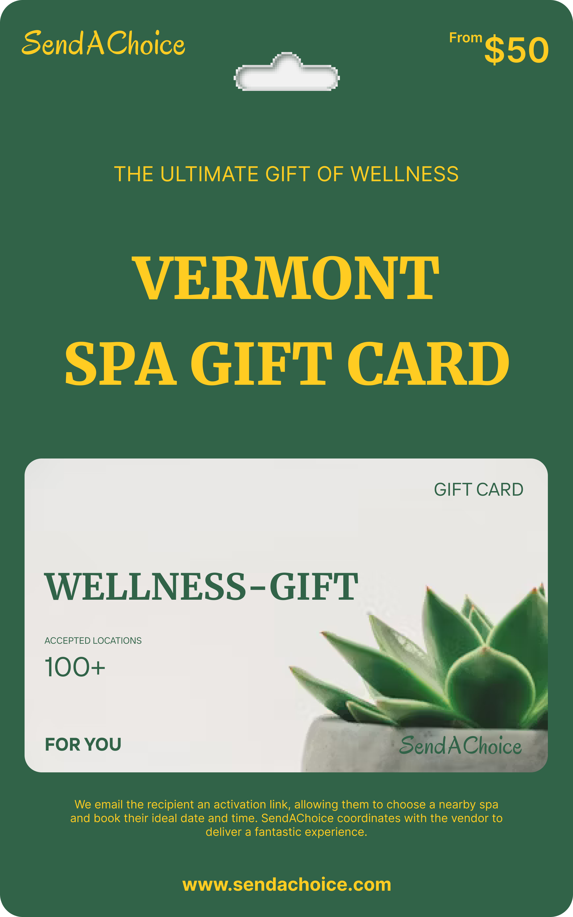 Vermont Spa Gift Card