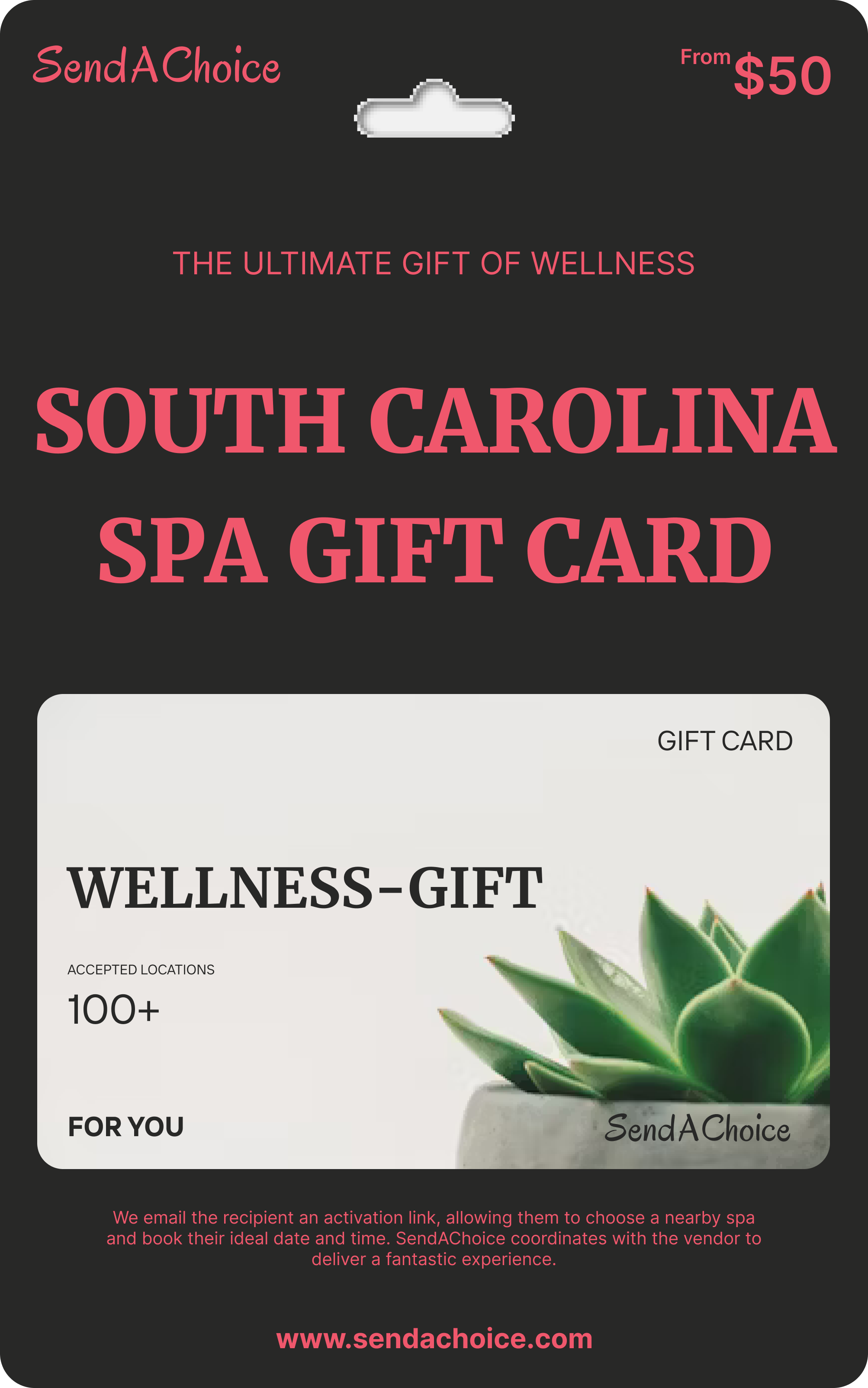 South Carolina Spa Gift Card