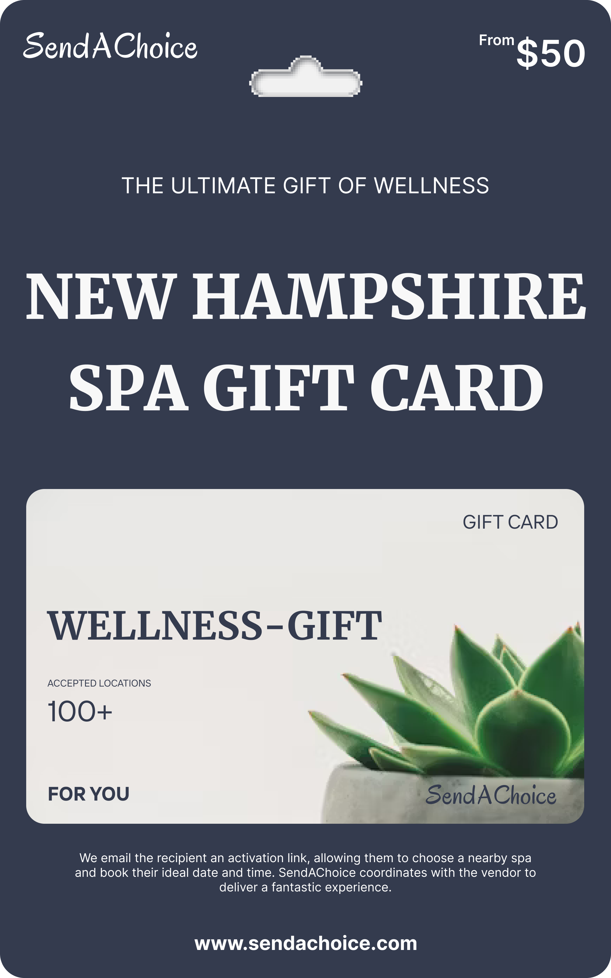 New Hampshire Spa Gift Card