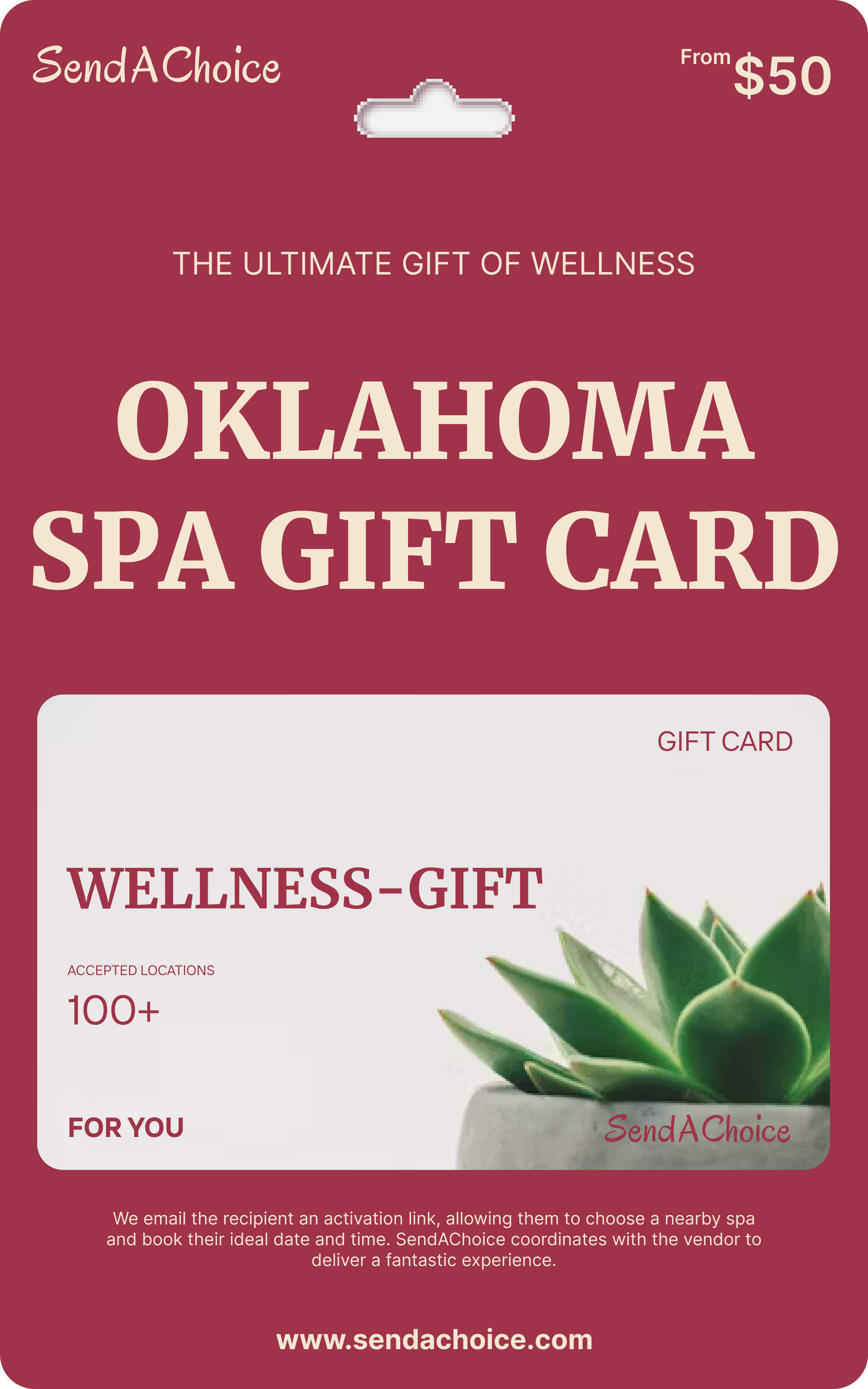 Oklahoma Spa Gift Card