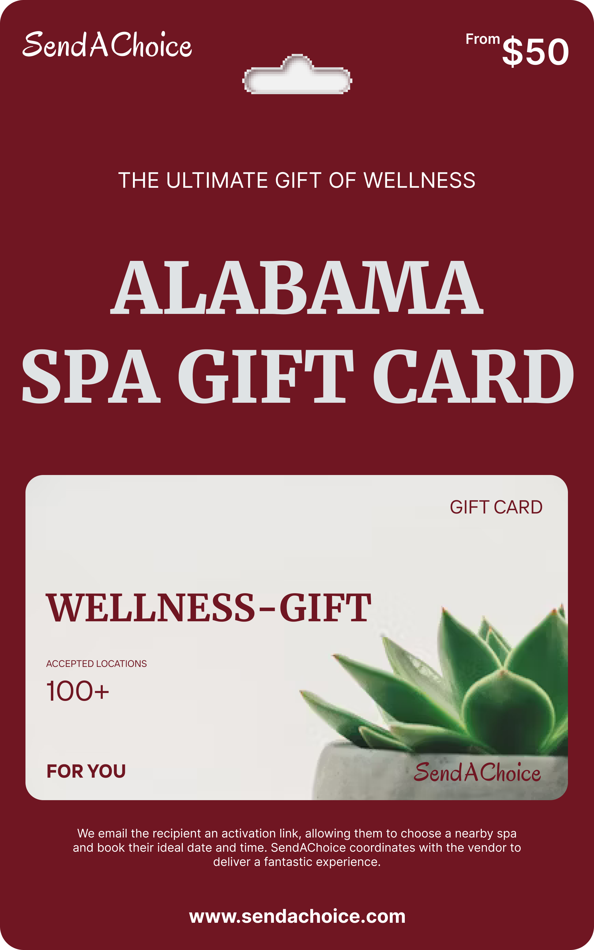 Alabama Spa Gift Card
